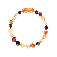 Bambeado 班比度 天然琥珀手链 混合色（宝宝款-14厘米）